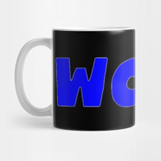 This is the word WAVE Mug